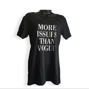 More issues than Vogue Tee V-neck
